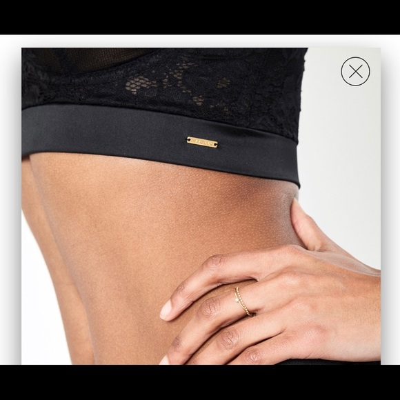 Attollo EMELIE LONGLINE BRA BLACK - Picture 5 of 5